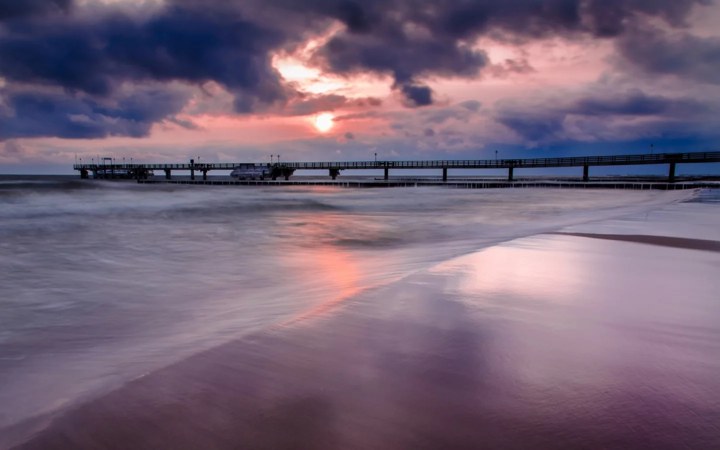море, океан, пейзаж, природа, вода, ocean, мост, река, sea