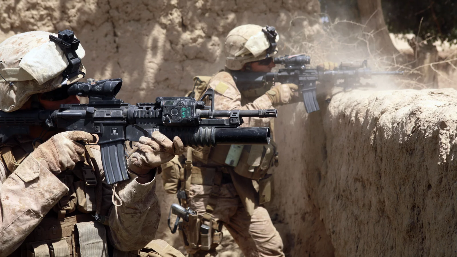 вояки, афганистан, винтовка, стрельба, us marine