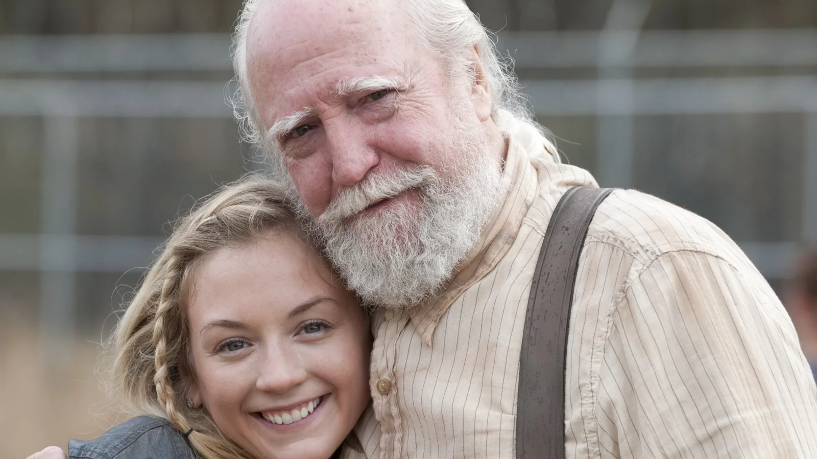 the walking dead, улыбки, scott wilson, emily kinney, актёры