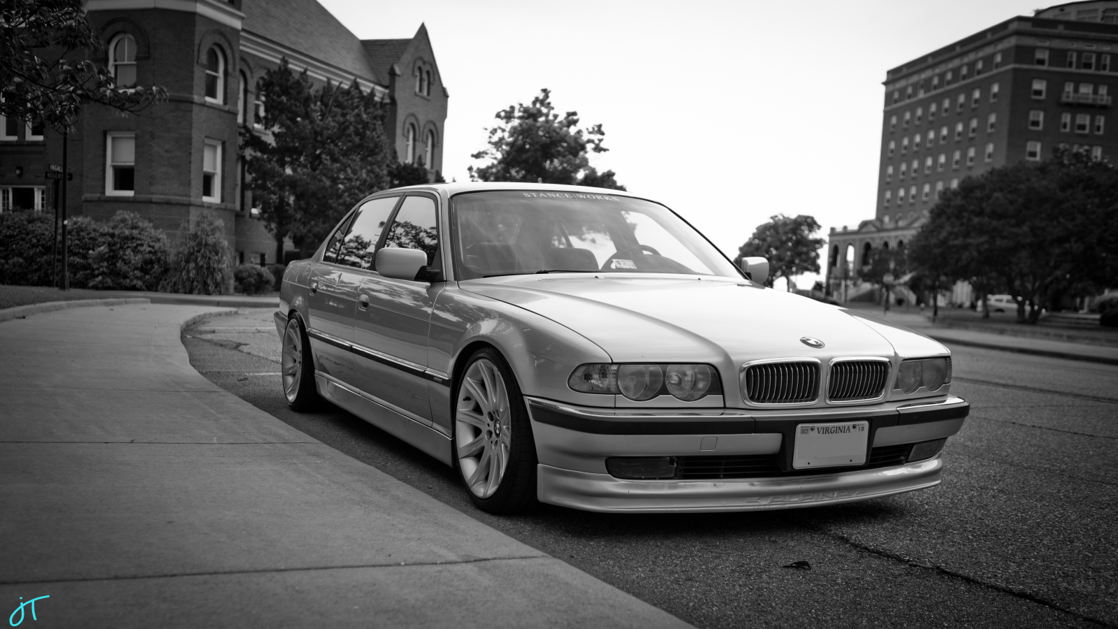 bumer, stance, bmw 740, бумер, семёрка, e38