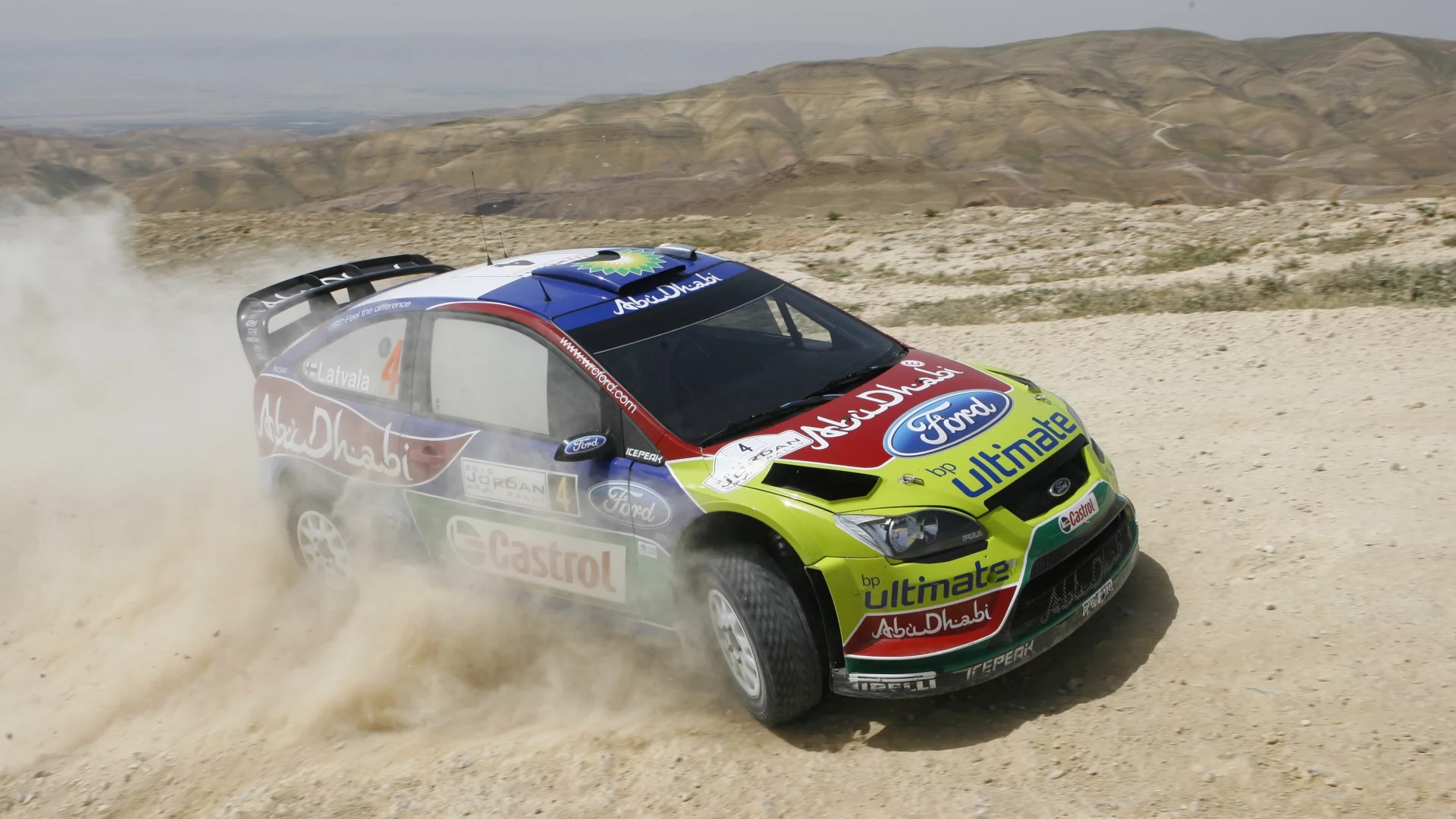 яри-матти латвала, jari-matti latvala, 4, focus, wrc, rally, пыль, ford