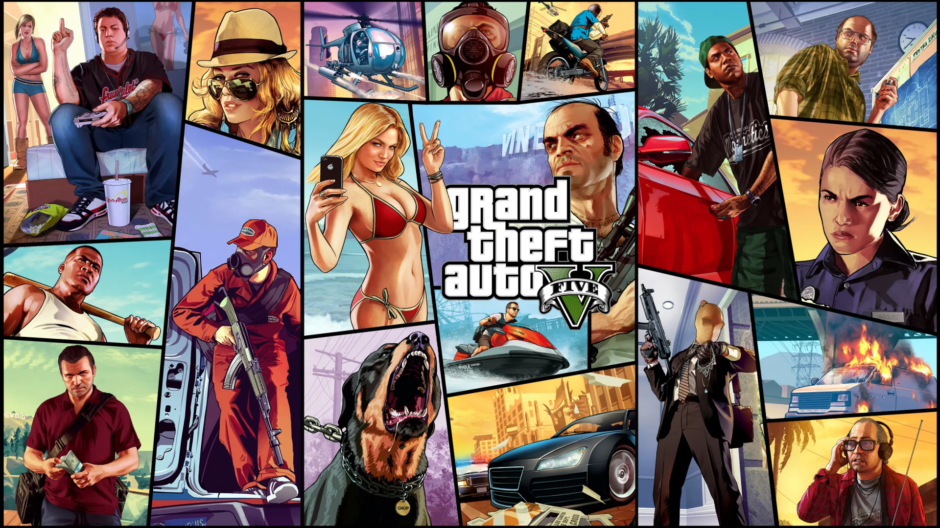 gta 5, grand theft auto v, vasquez, ron, lamar, lester, tracey, jimmy, franklin, michael, trevor