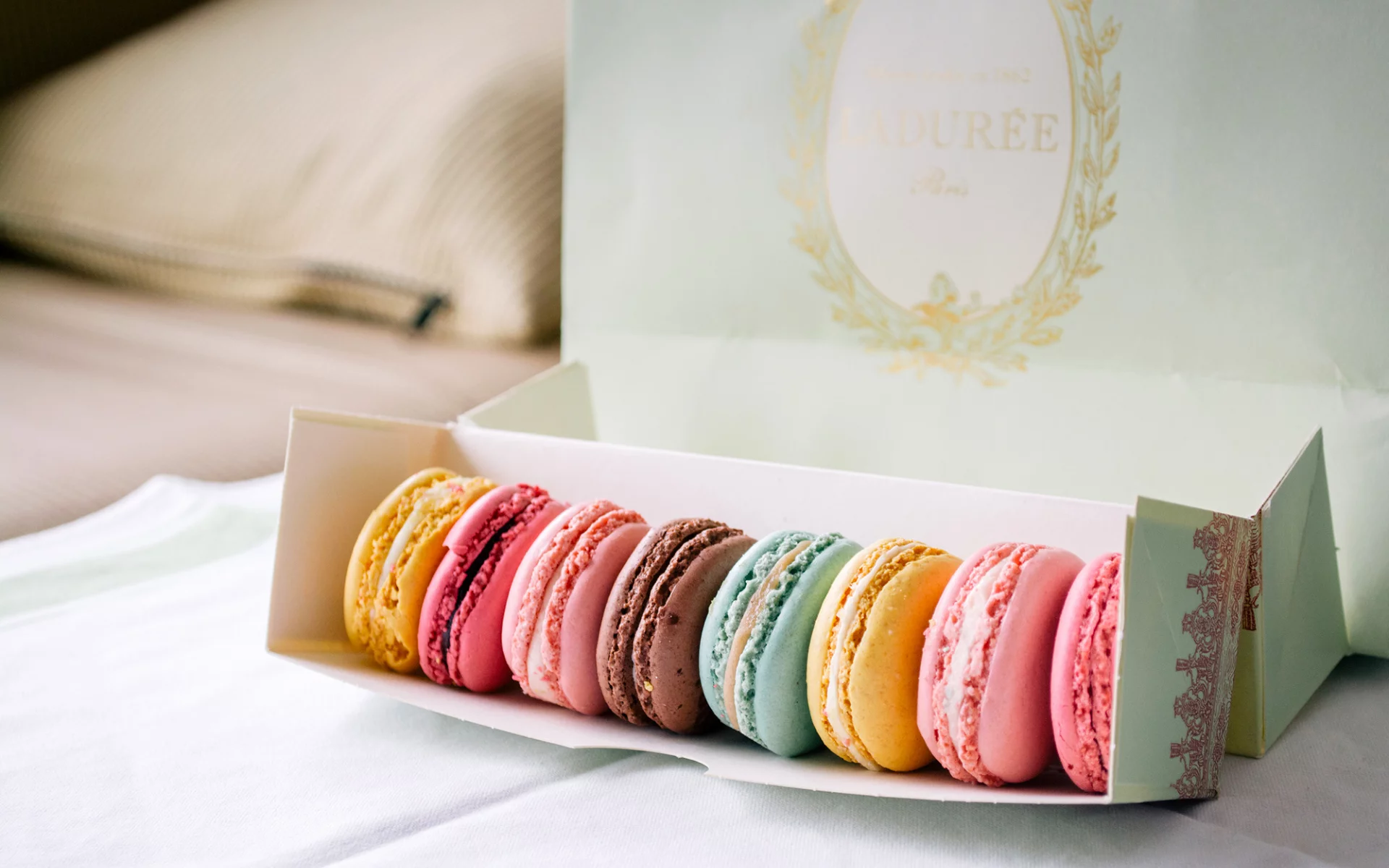 разноцветное, macaron, макарун, ассорти, разное, печенье