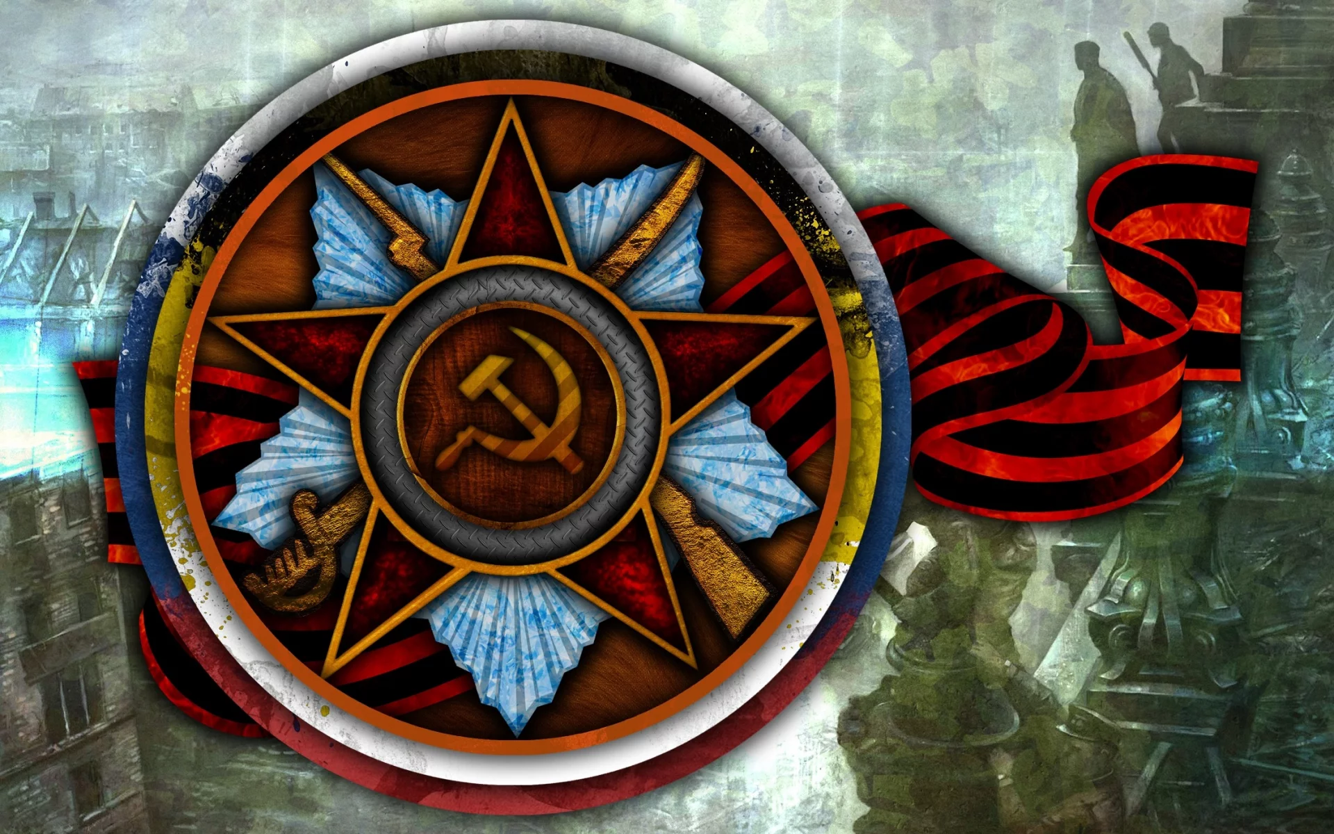 1945, 1941, праздник, победа, 9 мая