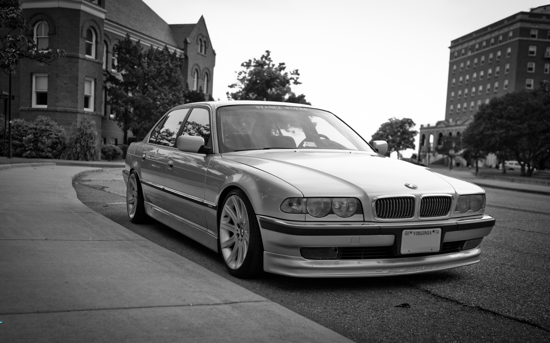 bumer, stance, bmw 740, бумер, семёрка, e38