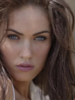 меган фокс, веснушки, лицо, голубые глаза, megan fox