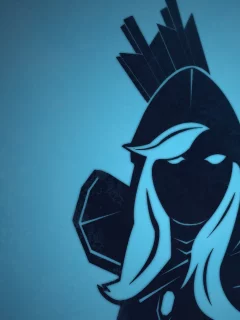 dota 2, обои, blue, drow ranger