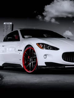 тюнинг, авто, maserati granturismo, передок