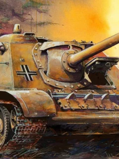  советская самоходно-артиллерийская установка, су-85