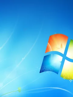 7, семёрка, синий, hi-tech, оригинал, windows 7, винда, обои
