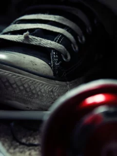 converse, fabric, plastic