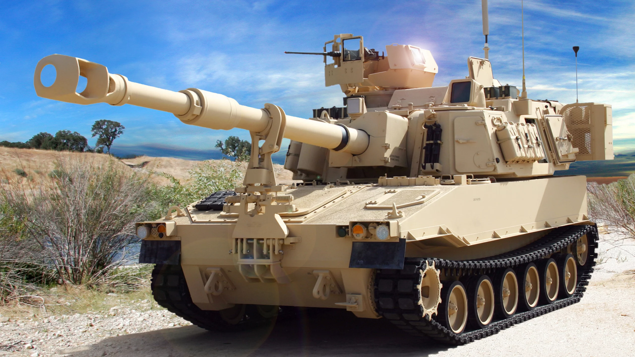 самоходная, американская, &amp;quot;paladin&amp;quot;, m109a6