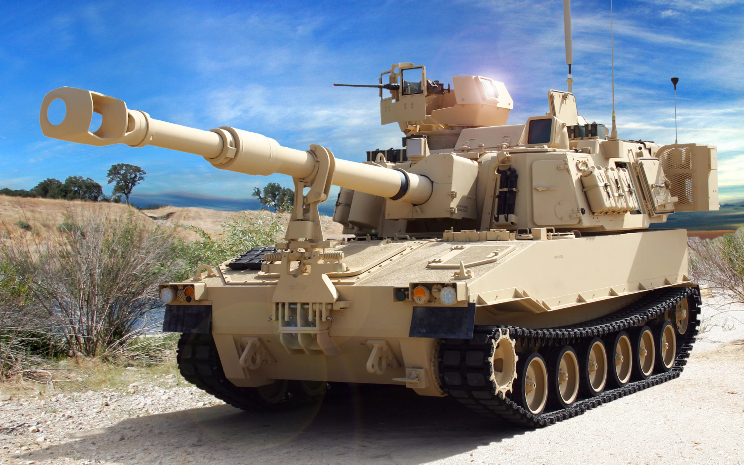 самоходная, американская, &amp;quot;paladin&amp;quot;, m109a6