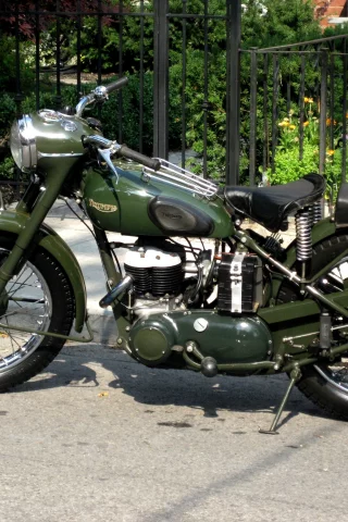 ww2, военная полиция, британский, triumph 3hw, мотоцикл
