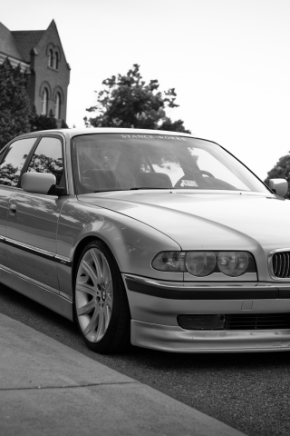 bumer, stance, bmw 740, бумер, семёрка, e38