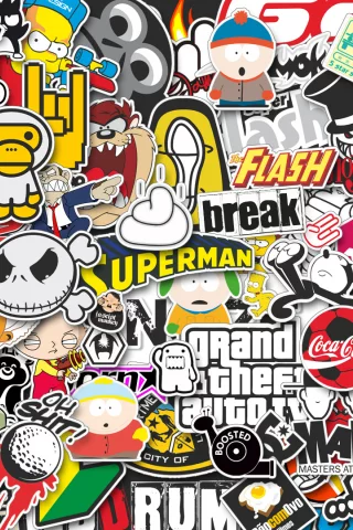 stikers, jdm, стикеры, style