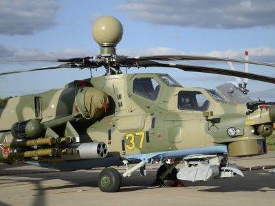 российский, ударный, аэродром, mi-28, вертолёт