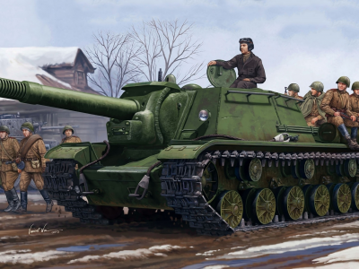 самоходно-артиллерийская установка, су-152, советская