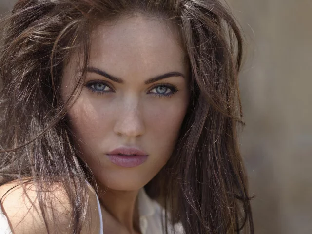 меган фокс, веснушки, лицо, голубые глаза, megan fox