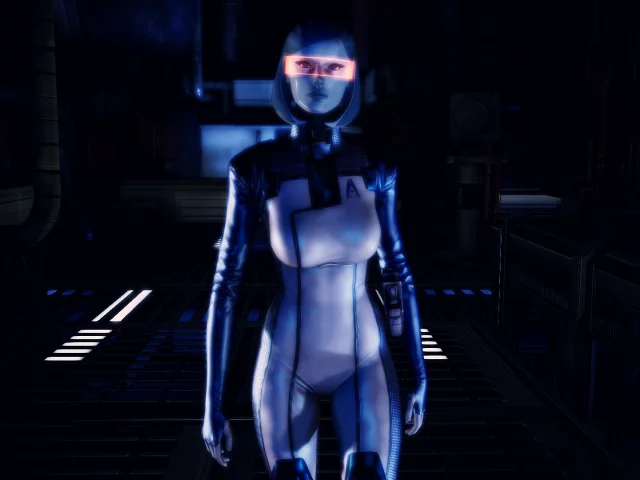 ии, mass effect, сузи, edi, ai, visor