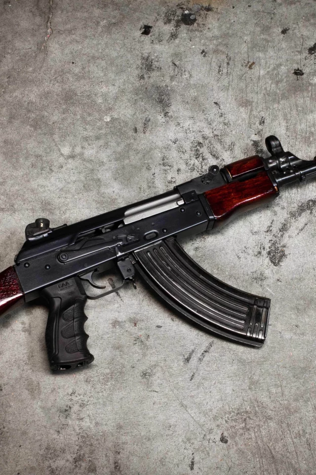 автомат, ак-74, оружие, фон, калашникова