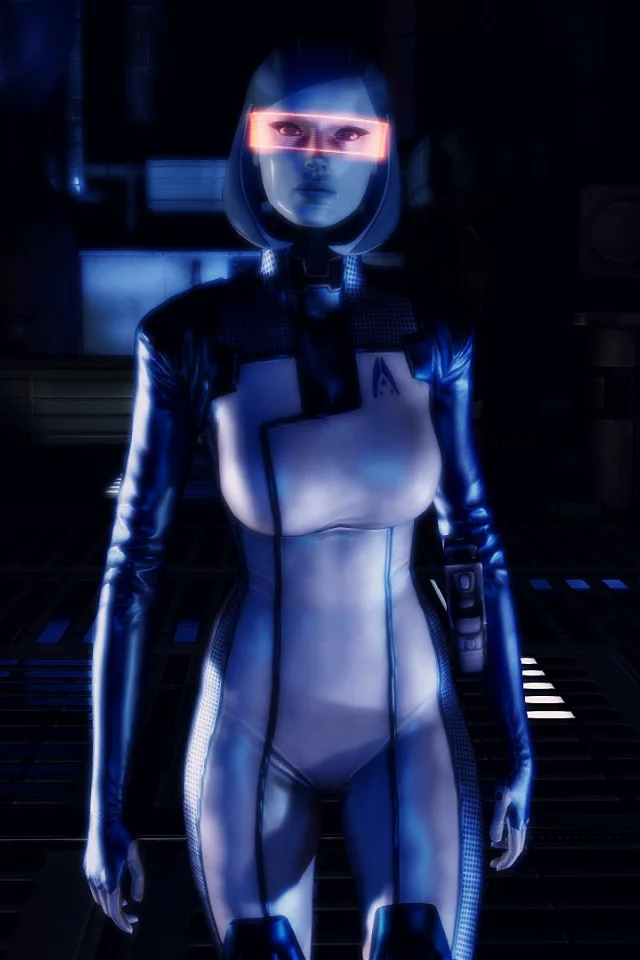 ии, mass effect, сузи, edi, ai, visor