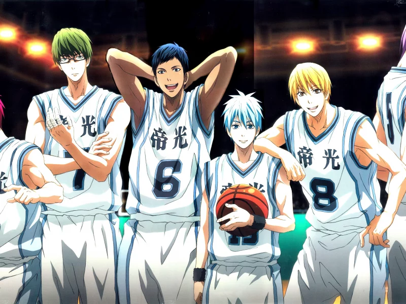 kuroko no basket, akashi seijuurou, баскетбол куроко, kise ryouta, aomine daiki