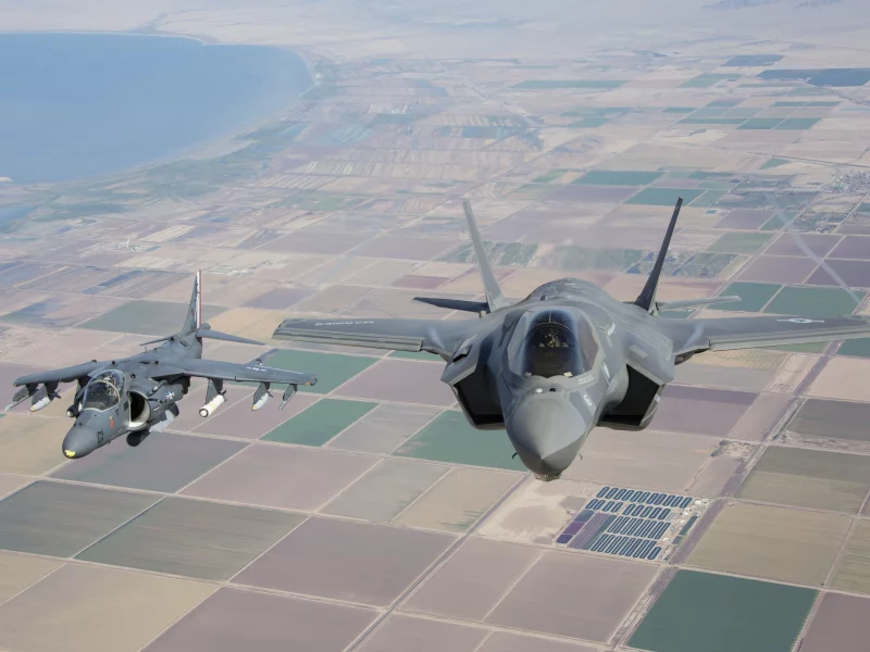 f-35b, lightning ii, земля, av-8b, harrier, полет