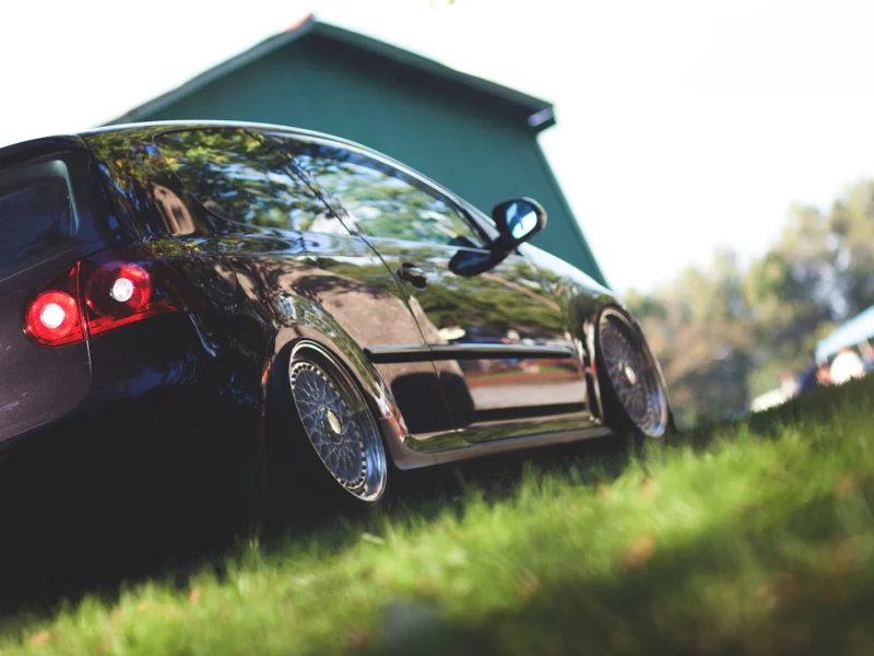гольф, volkswagen, golf, трава, фольксваген, газон