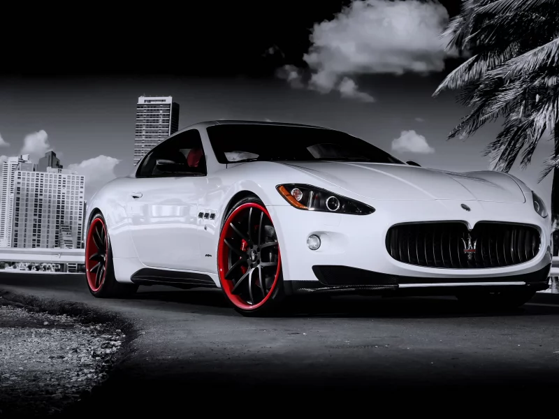 тюнинг, авто, maserati granturismo, передок