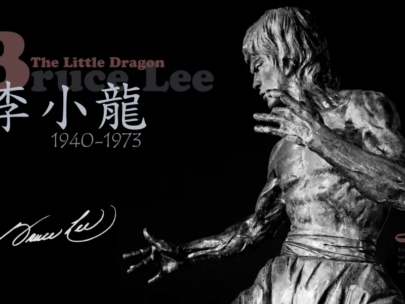 bruce lee, память, брюс ли, статуя, легенда