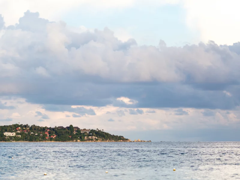 море, таиланд, самуи, остров, небо, облака