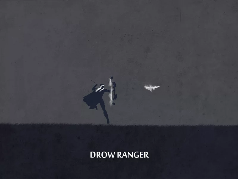 minimalsm, dota 2, sheron1030, archer, traxex, dark, arrow, drow ranger, valve