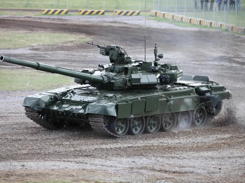 танк, т-90, полигон, грязь