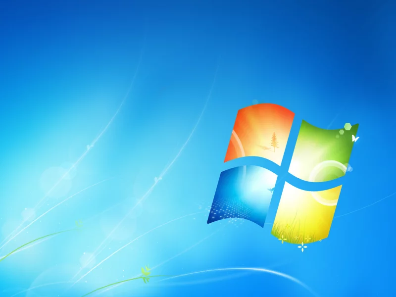 7, семёрка, синий, hi-tech, оригинал, windows 7, винда, обои