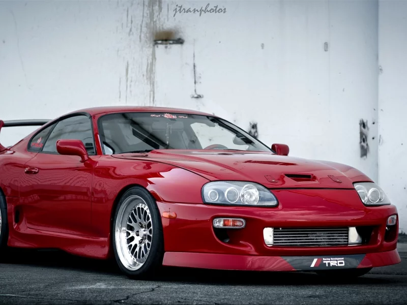 jonnntran`s, japan, beuatiful, car, car, tuning, red, wallpapers, trd, photo, toyota supra, rz