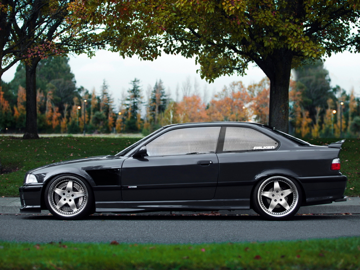 тюнинг, bmw m3, автообои, купе, e36, car, бмв