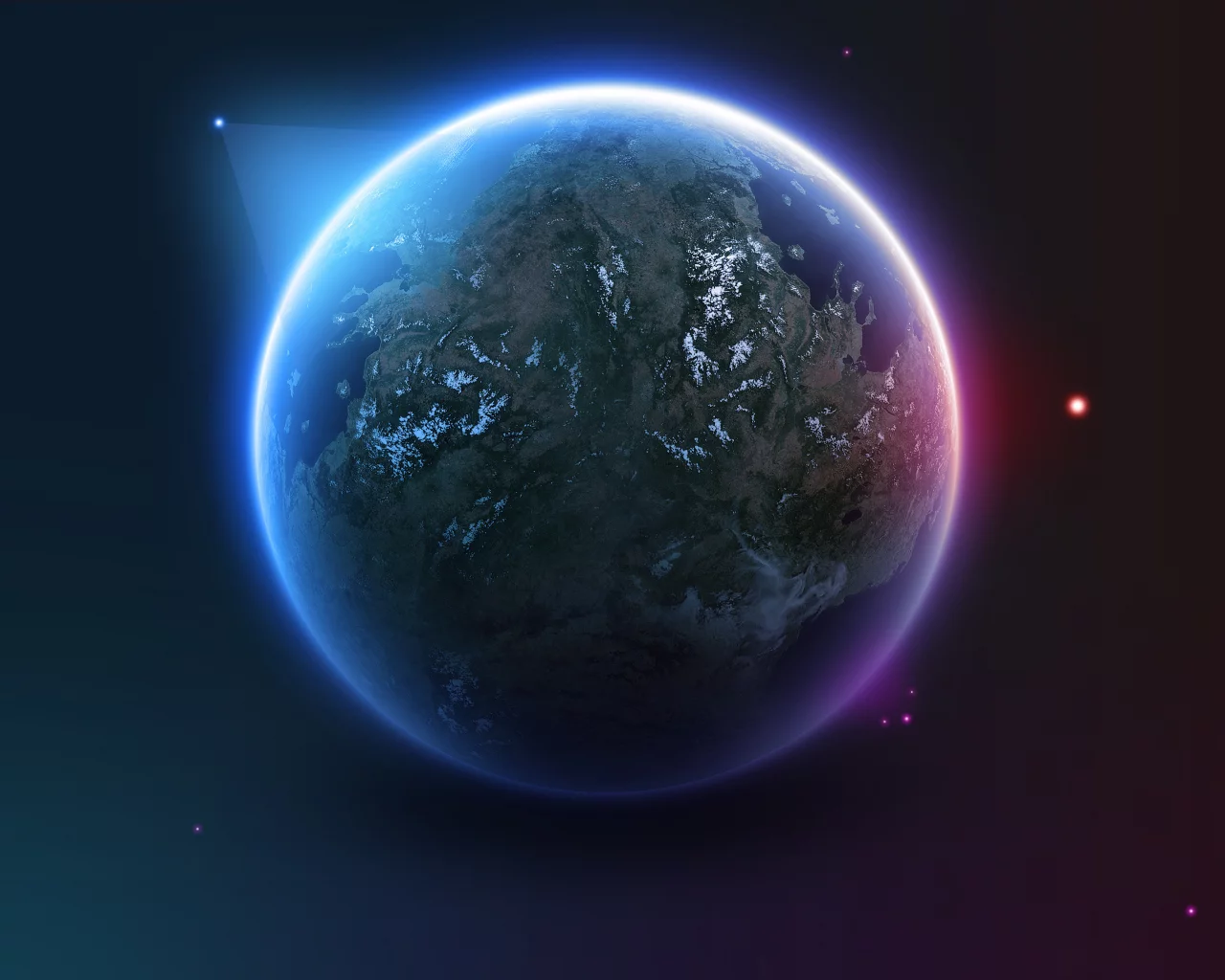 планета, звезды, world, stars, космос, earth, space