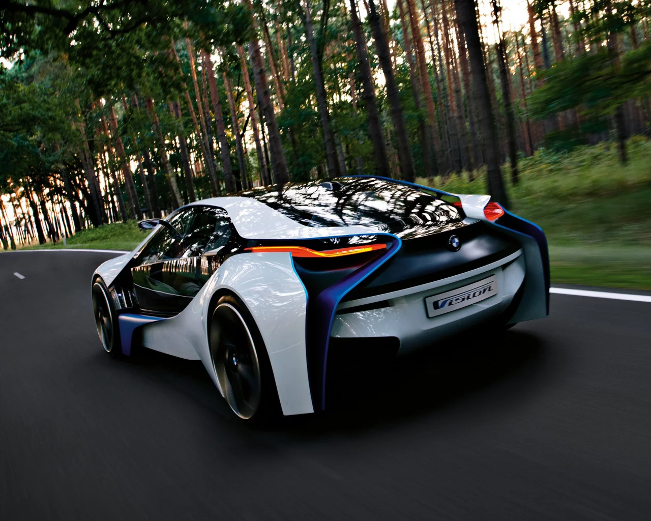 авто, BMW, Vision, EfficientDynamics, Concept, 2009