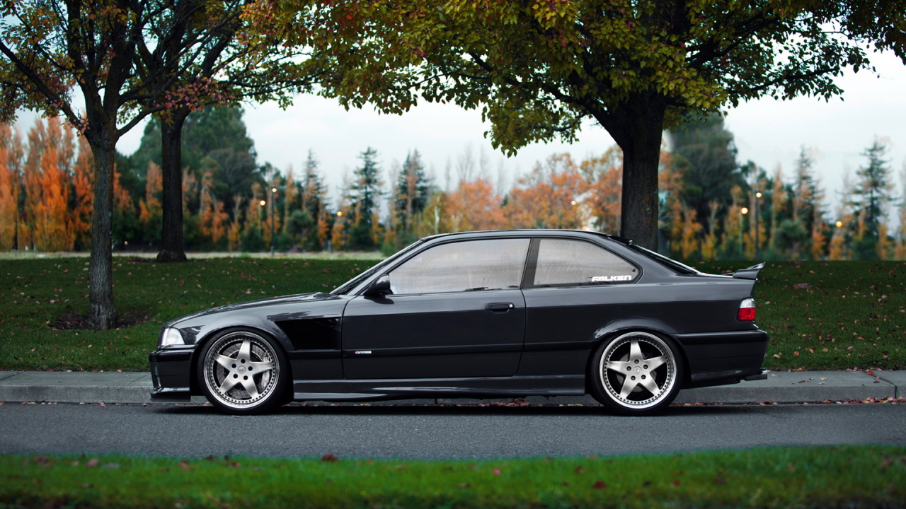 тюнинг, bmw m3, автообои, купе, e36, car, бмв