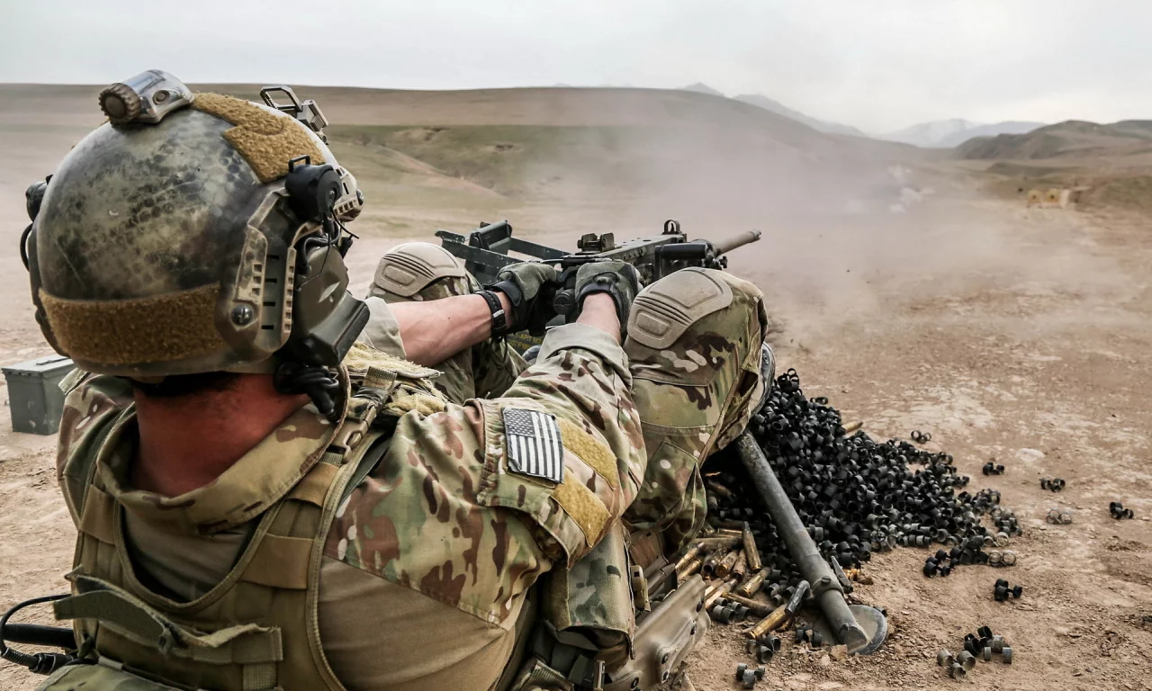 united states spec ops, machine gun, afghanistan