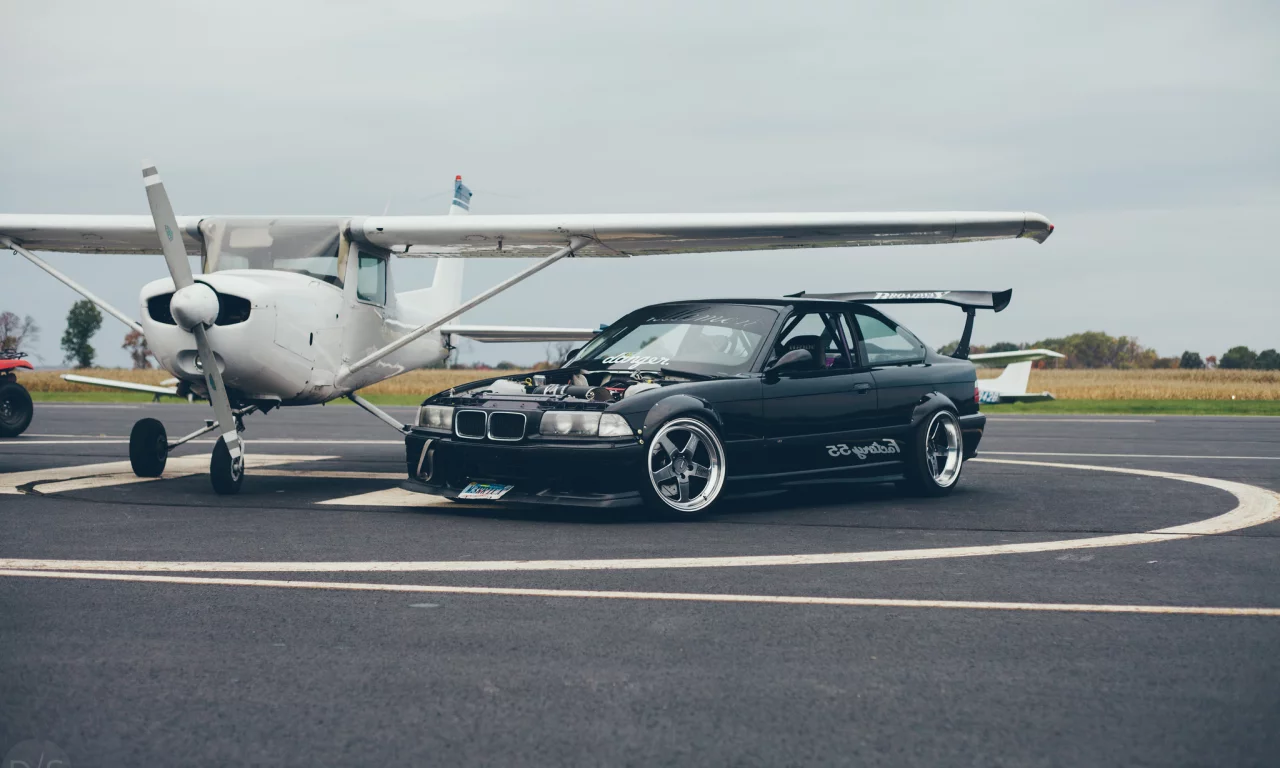 bmw m3, бмв, stance, тюнинг, car, tuning, самолёт