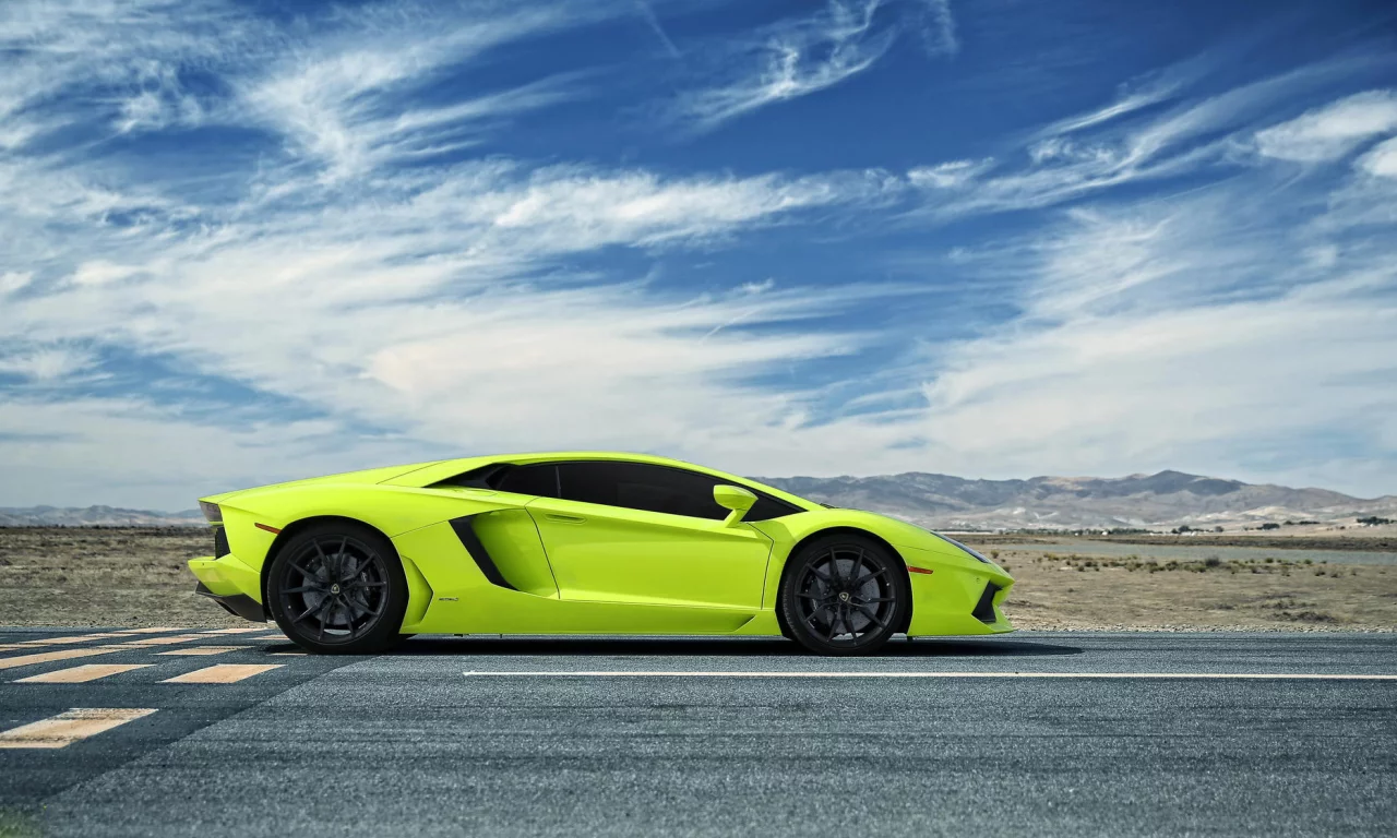 adventdaor, авентадор, lamborghini, калифорния, дорога