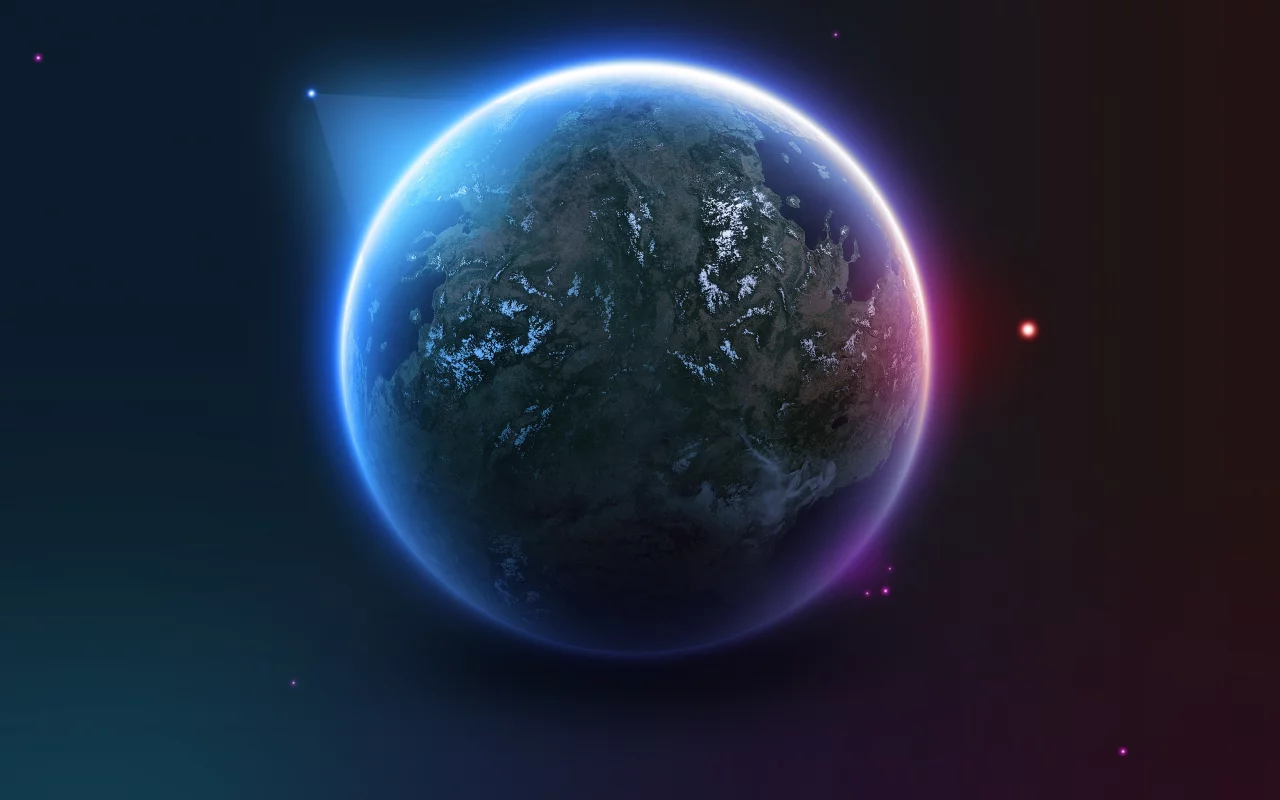 планета, звезды, world, stars, космос, earth, space