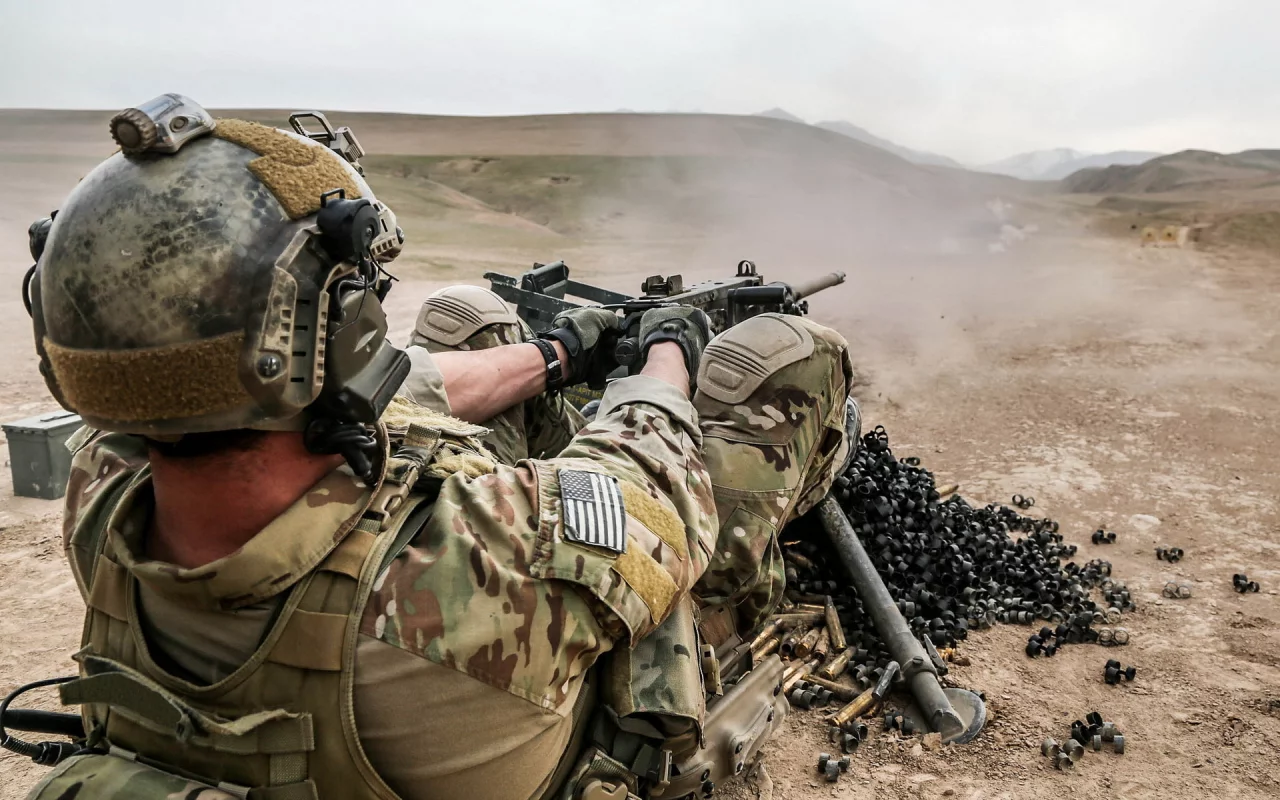 united states spec ops, machine gun, afghanistan