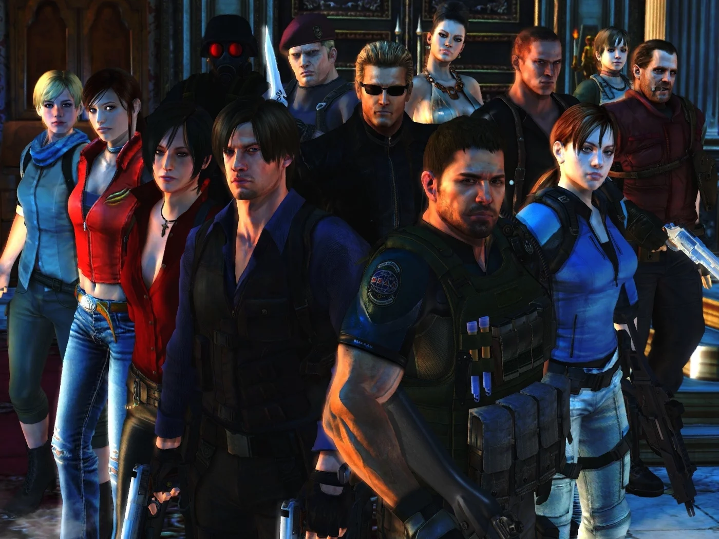 biohazard, джейк мюллер, resident evil 6, леон скотт кеннеди