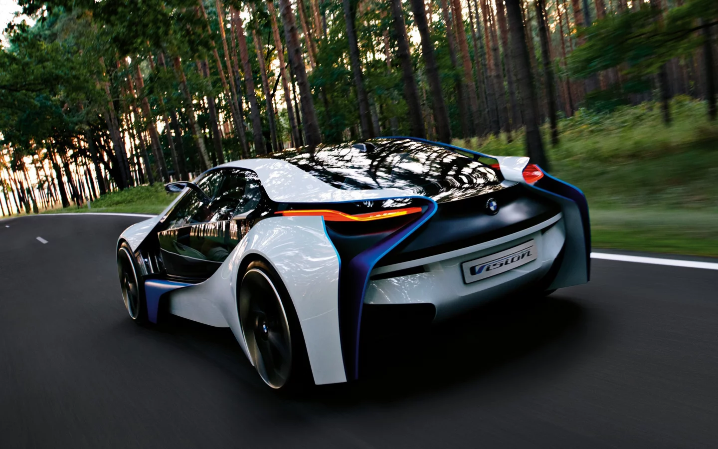 авто, BMW, Vision, EfficientDynamics, Concept, 2009