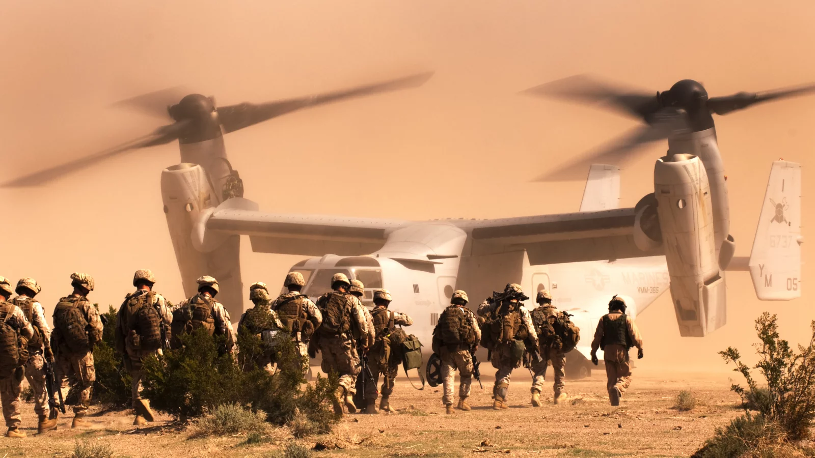солдаты, bell v-22, osprey, конвертоплан, морская пехота