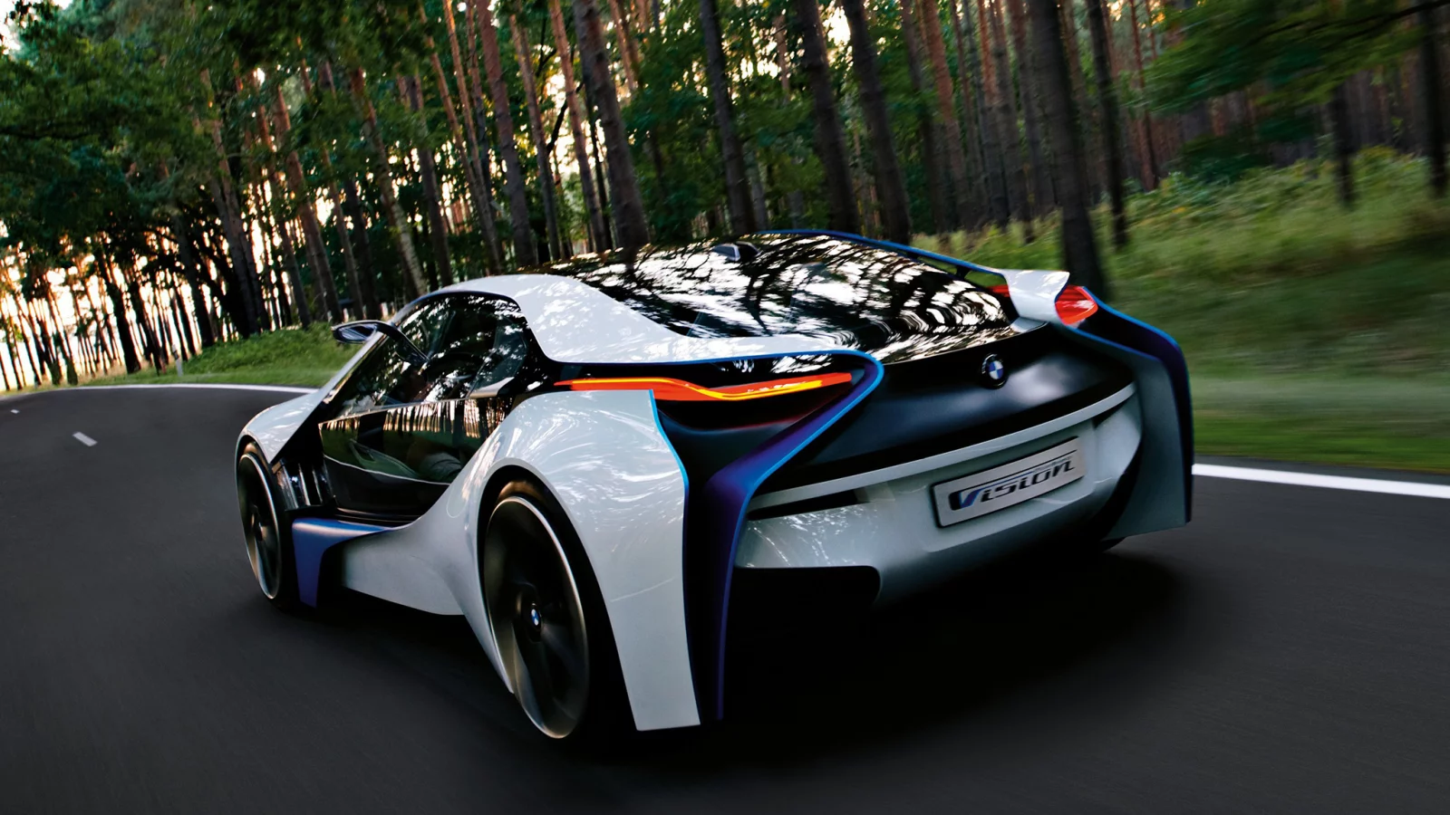 авто, BMW, Vision, EfficientDynamics, Concept, 2009