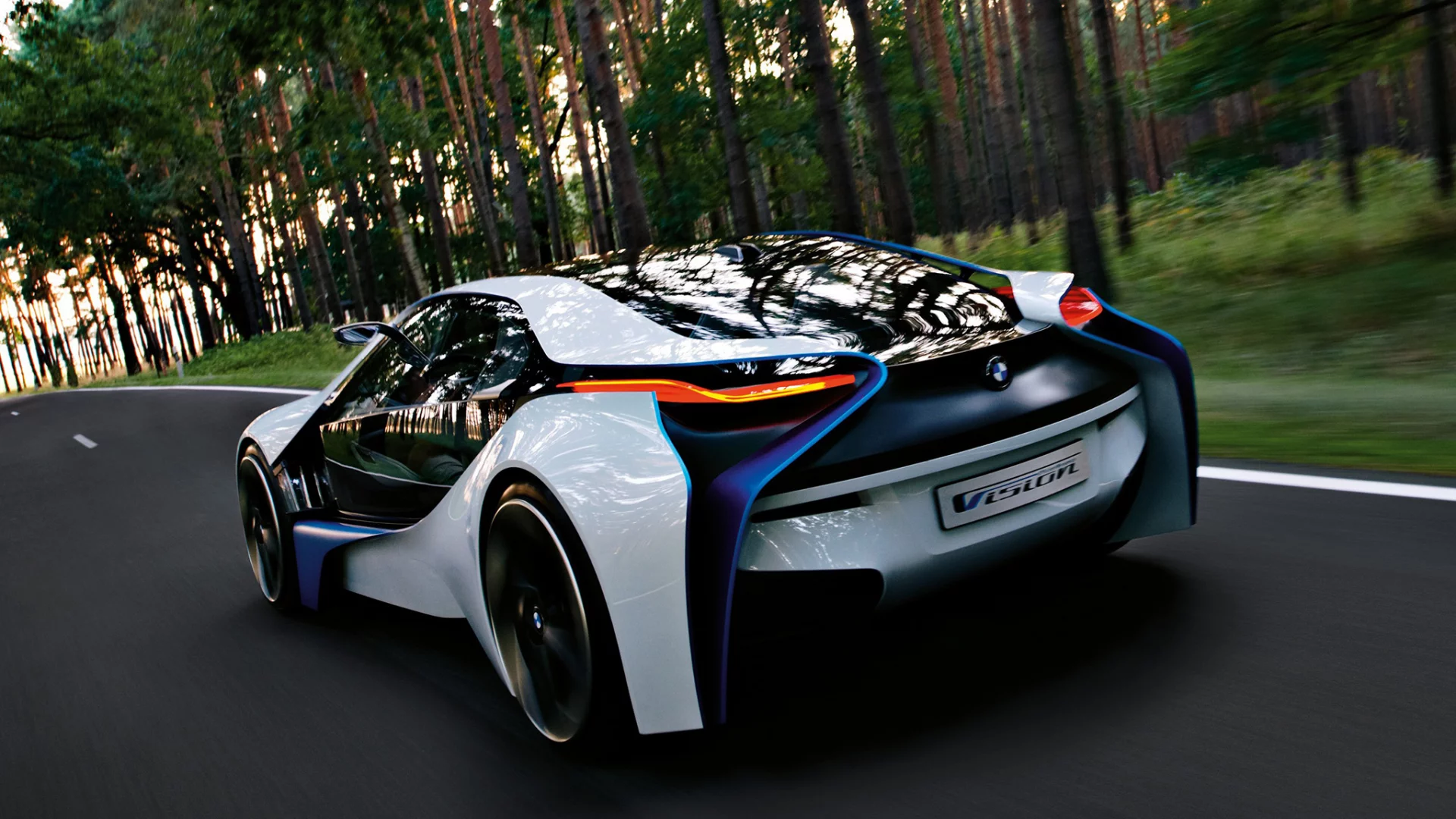 авто, BMW, Vision, EfficientDynamics, Concept, 2009